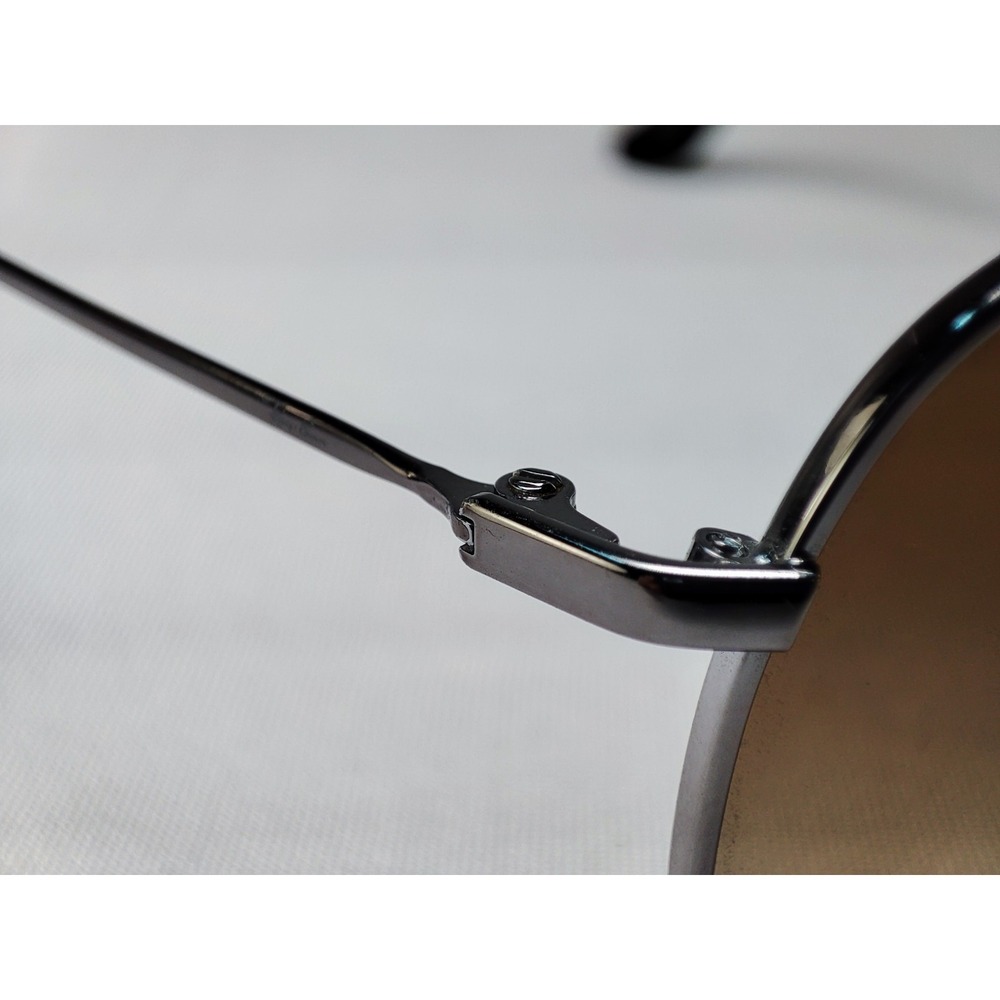 Ray-Ban RB3267 004/13 Silver Aviator Sunglasses Brown Gradient 64mm - Picture 7 of 13
